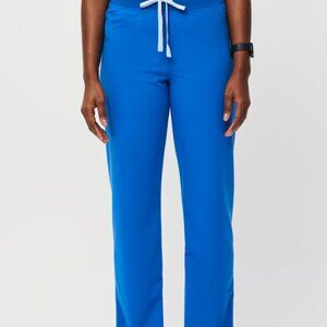 FIGS High Waisted Livingston Basic Scrub Pants - Royal Blue 4XL